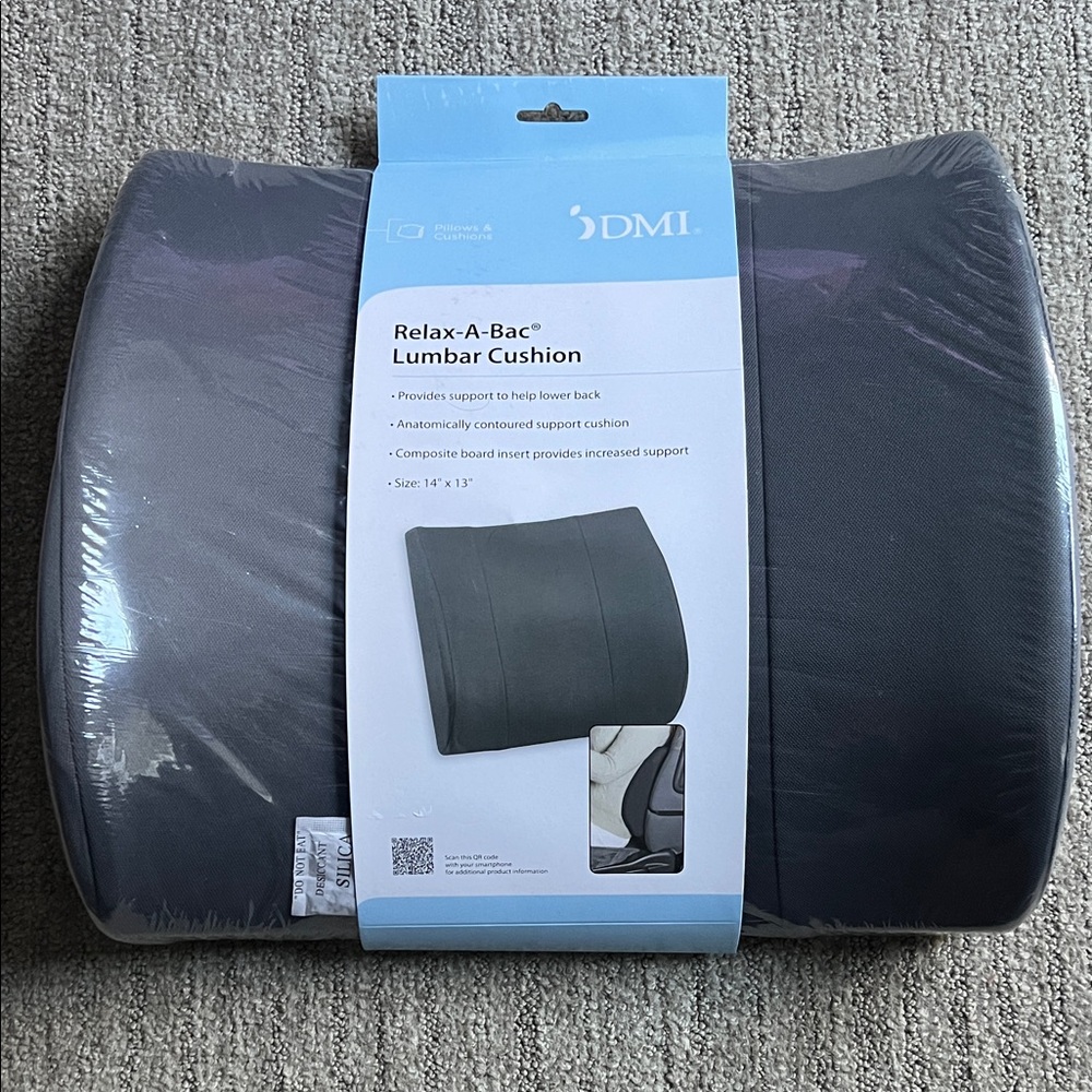 DMI Black Relax A Bac Lumbar Support Cushion